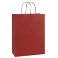 thumbnail image 1 of Bolsas de regalo de papel kraft BagDream, 25 x 13 x 33 cm, color rojo, 50 unidades, 1 of 5
