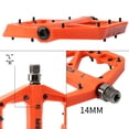 thumbnail image 5 of Pedales de MTB planos ultraligeros MEROCA Pedal de bicicleta de nailon Pedales de plataforma para bi MEROCA Pedal de bicicleta, 5 of 5