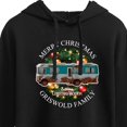 thumbnail image 3 of National Lampoon's Christmas Vacation - Griswold's RV - Juniors Cropped Pullover Hoodie, 3 of 5