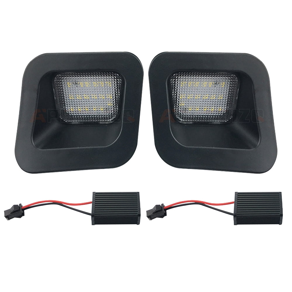 Fit DODGE RAM 2010-2018 1500 2500 3500 LED License Plate Light White Accessories