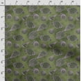 thumbnail image 3 of Soimoi Sea Shell Print,Cotton Cambric, Quilting Fabric Sold by The Yard 42 Inch Wide, Medium Weight Cotton Fabric, SewingSupplies,Sea Green, 3 of 5