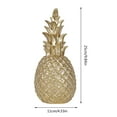 thumbnail image 2 of THHEIC Small Animal Pineapple Statue, Modern Ceramic Pineapple Figurine, Home Decor Accents for Living Room, Office Table, Bookshelf, Desk, Bedroom, Decorative Objects, 2 of 4