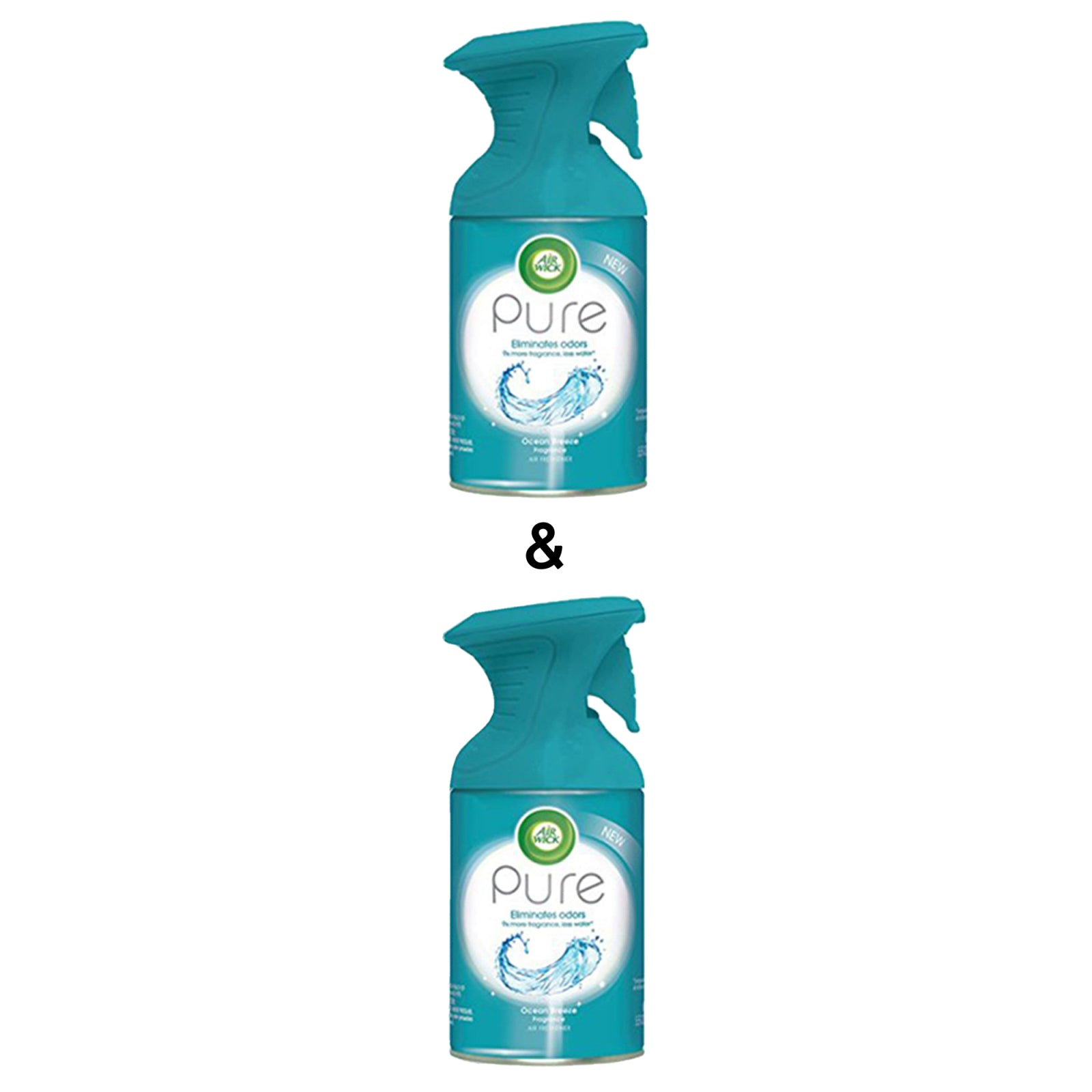 Pure Air Freshener Spray, Ocean Breeze, 5.5oz by Air Wick & Pure Air