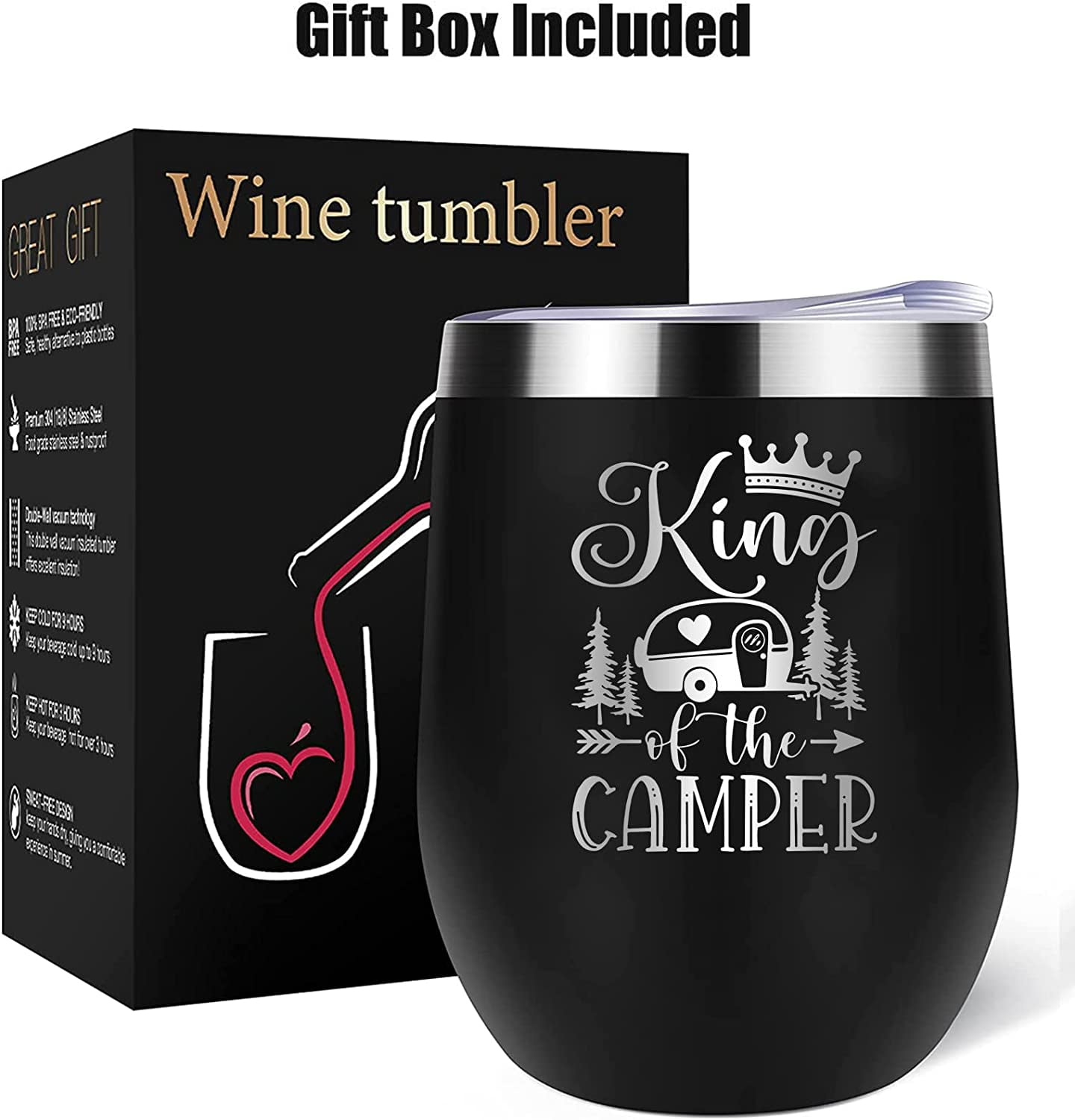 Divorce Wine Glass Gift Single Taken Building An Empire Self Love Engr –  Shop4Ever