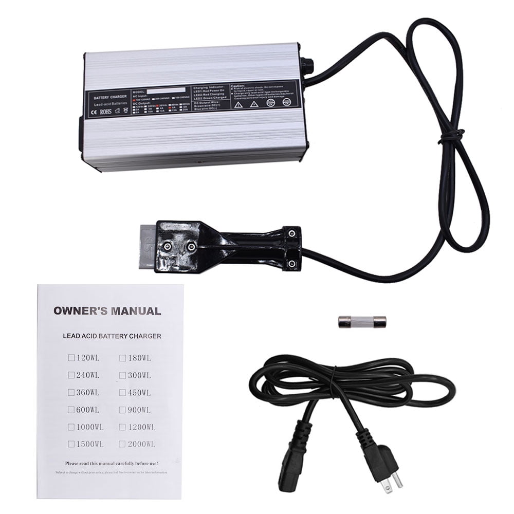 PET-U 36 Volt 5 Amp Golf Cart Battery Charger with SB50 Plug Replacement for EZGO Club Car Star DS TXT Marathon