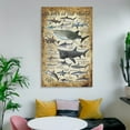 thumbnail image 6 of Shark Knowledge Animal Sharks Types of The World Chart Home Decor Poster Wall Art Hanging Picture Print Bedroom Decorative Painting Posters Room Aesthetic 24x36inch(60x90cm), 6 of 6