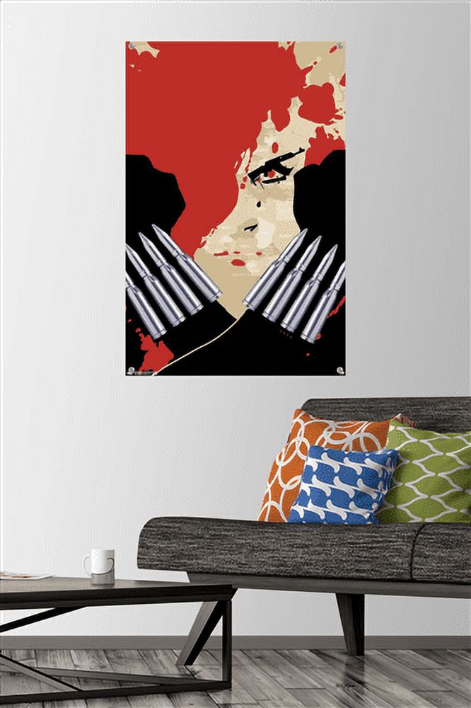 Marvel Comics - Black Widow - Black Widow #15 Wall Poster with Pushpins, 22.375" x 34"