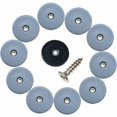 thumbnail image 2 of CHAO 20 piezas de deslizadores redondos para muebles de 22MM, con tornillos, deslizadores de teflón para muebles, silla deslizante, deslizador de clavo a clavo, 2 of 5