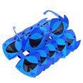 thumbnail image 5 of KAKOWELY 6 gafas de sol hawaianas con diseño de tiburón, divertidas decoraciones para fiestas de cumpleaños, fiestas temáticas del océano, accesorios fotográficos para niños y adultos., 5 of 5