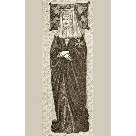 

Effigy From The Tomb Of Beatrix Cornel 1427