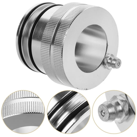 Worgeous  Automotive Wheel Bearing Greaser Oiler Bearings Cars Man Silver