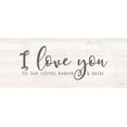 thumbnail image 2 of Reed, Tara 18x10 White Modern Wood Framed Museum Art Print Titled - Coffee Kitchen Humor panel I-Love, 2 of 4