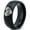 Black Dome Polish Tungsten, variant on Tungsten Heart Beat HeartBeat Emoji Line CPR EMT Band Ring 8mm Men Women Comfort Fit Black Dome Polished