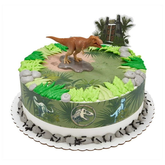 Jurassic World 10" Double Layer Cake