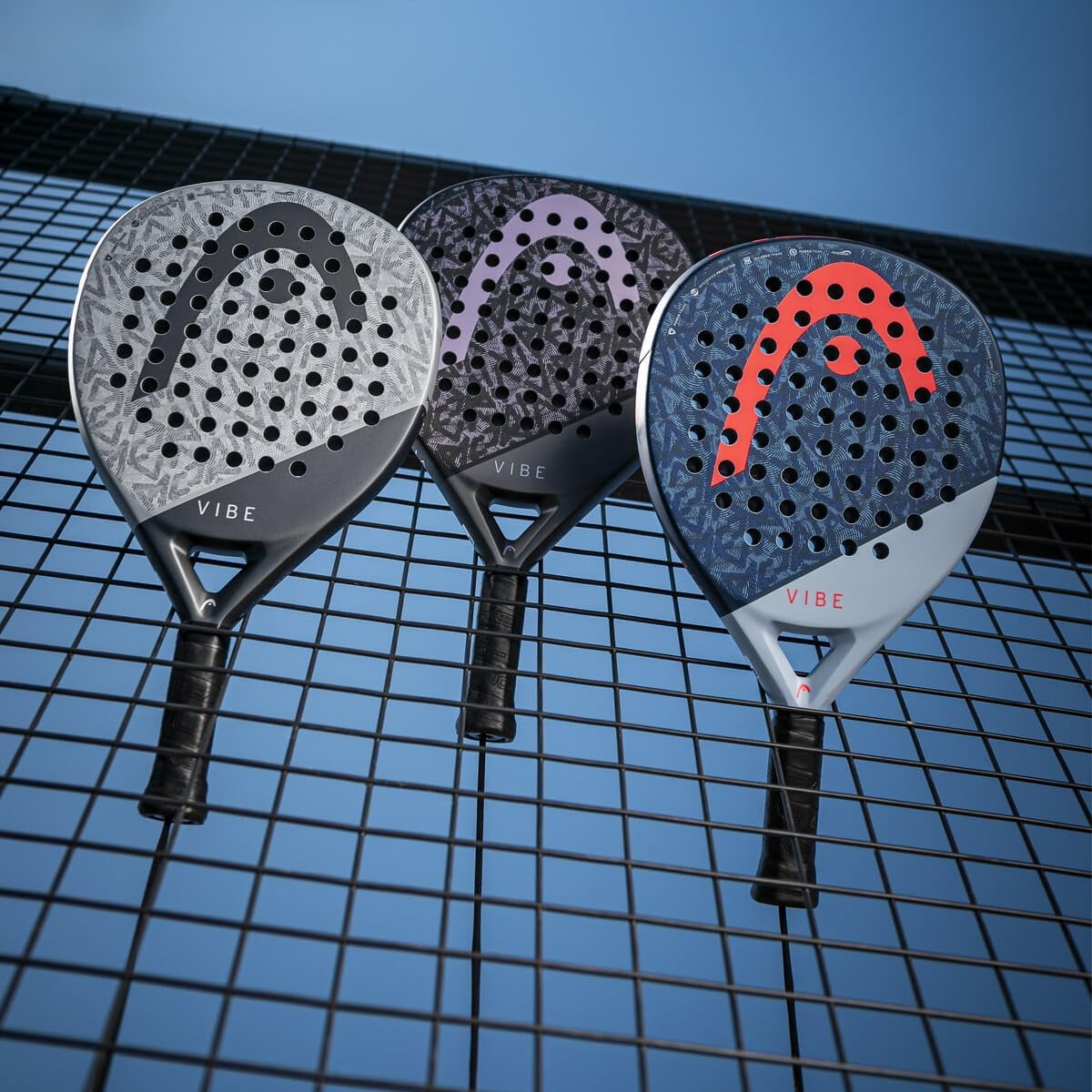 HEAD Padel Racquet Vibe 2025 Oversized Teardrop Easy Power for Casual Players