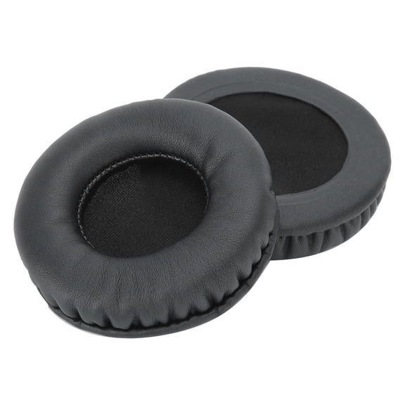 M Buder 75MM Headphone Universal Ear Cushions Replacement Headset Foam Ear Pads Covers Black (3.0 inches / 75.0 mm)