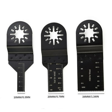 3pcs 10/20/34mm Saw Blade Oscillating Multi Tool For Renovator Power Cutting