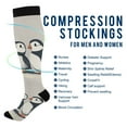 thumbnail image 2 of FORMRS Womens Knee High Socks Casual Long Thick Travel Daily Wear, 1 Pair, Cute Puffin, 2 of 6