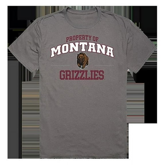 W Republic Apparel 517-191-E31-05 Montana State University Property College Tee Shirt - Charcoal, 2XL