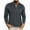 Dark Gray, variant on BXINGOHAI Men's Quarter Zip Pullover Long Sleeve Golf Shirts for Men Thermal 1/4 Half Zip Sweatshirts Dark Gray 2XL