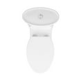 thumbnail image 4 of Swiss Madison Santorini White Ceramic Elongated 12in, 1.1/1.6 GPF Toilet, 4 of 15