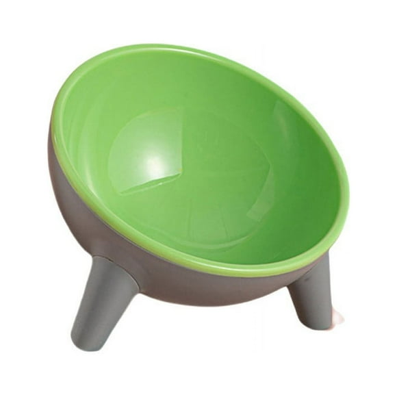 Pet Cat Dog Bowl Elevated Cat Bowl,15 Degree Slanted Pet Feeding Bowl for Dogs and Cats,Non-silp Stainless Steel Pet Water Feeder Pet Dogs Cats Food Water Feeder Bowl