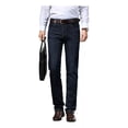 thumbnail image 1 of Pantalones Cómodos Mezclilla Strech Moda Casuales Hombre, 1 of 8
