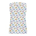 thumbnail image 4 of ITSAME Women's Summer Tank Tops Crewneck Floral Print Sleeveless Shirts Breathable Casual Tops Pink Size S, 4 of 6