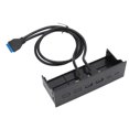 thumbnail image 1 of Hub USB Del Panel Frontal, Concentrador Del Panel Frontal De La Computadora 5 Gbps Práctico 5,25 Pulgadas Para Escritorio, 1 of 7