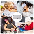 thumbnail image 5 of Antifaz para dormir de seda de doble cara, hecho de seda, 5 of 5