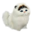 thumbnail image 1 of Sounding Simulation Stuffed Plush Sounding Cats Toys Soft Electric Cute Plush Cat Dolls For Kids, 1 of 5