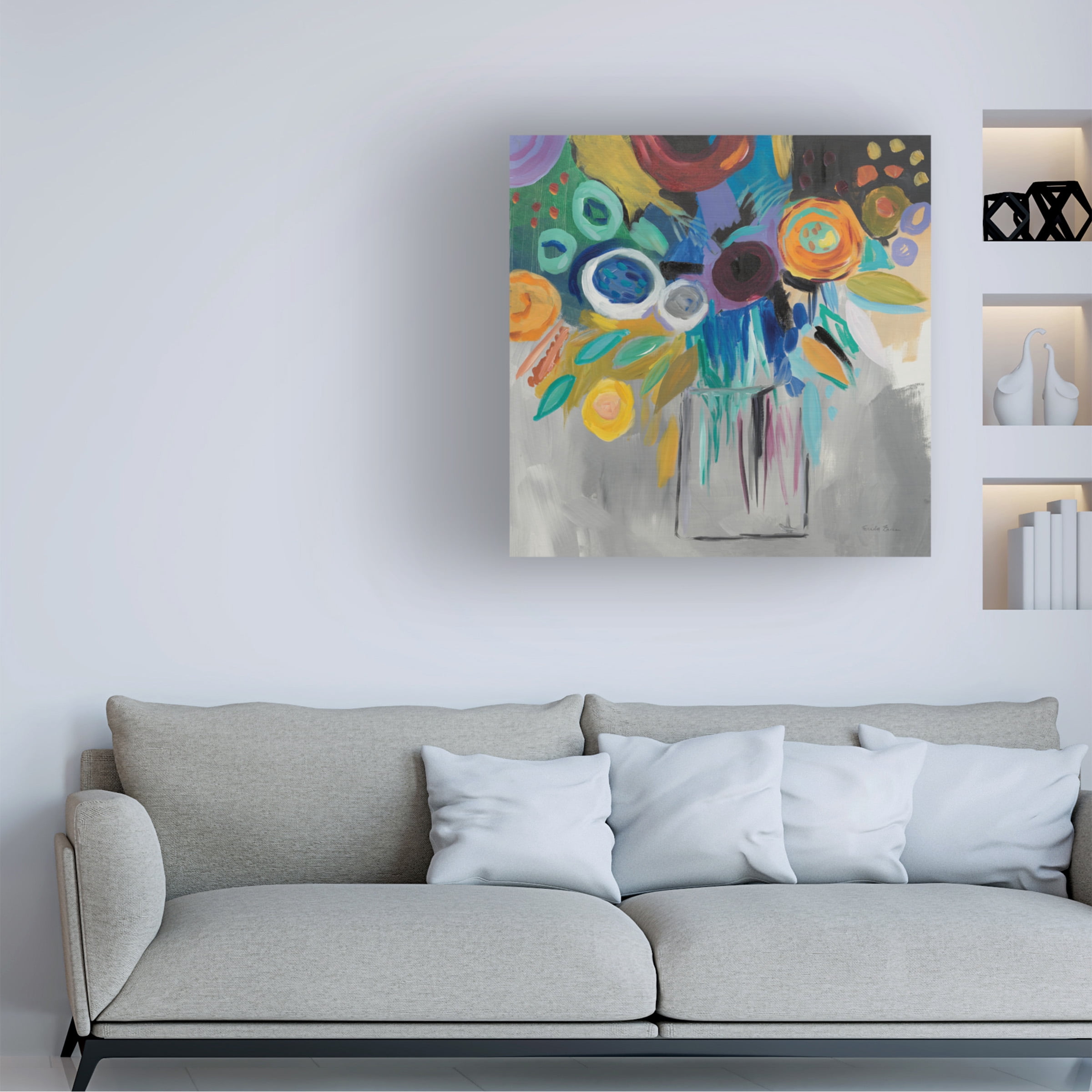 Farida Zaman 'Burst of Magic' Canvas Art