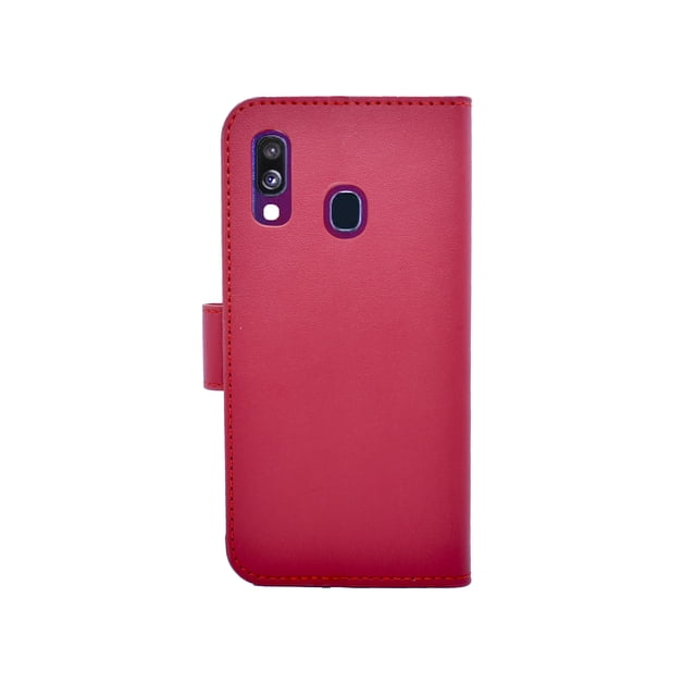 Funda tipo cartera Atti para Samsung Galaxy M30 Rojo Premier diary