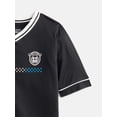 thumbnail image 3 of Athletic Works Boys Soccer Jersey Top with Short Sleeves, Sizes 4-18, 3 of 3