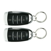 Universal Car Vehicle Security System Burglar Alarm Anti-theft System 2 Remote