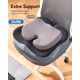 thumbnail image 4 of Cojín de asiento HUANUO Office con soporte para coxis de espuma viscoelástica, 4 of 7