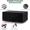 thumbnail image 3 of Funda protectora Funda para muebles, 420D Anti-UV (125x125x74cm) Muebles de jardín, Funda para mesa de exterior Lona protectora impermeable Tela Oxford impermeable, Resistencia al viento, 3 of 3