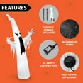 thumbnail image 6 of Joyfy 12ft Halloween Ghost Inflatable,Giant Ghosts inflatables with Build-in LEDs Outdoor Decorations,Blow Ups Halloween Yard Inflatables, 6 of 10