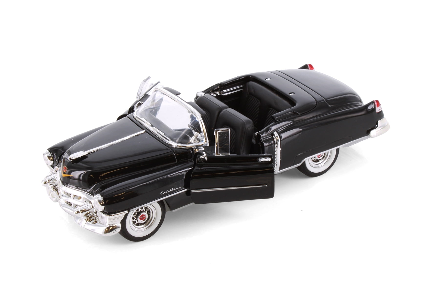 ミニカー 1953 Cadillac Eldorado 1953 Cadillac Eldorado Convertible, Black - Welly 22414C/4D - 1/24