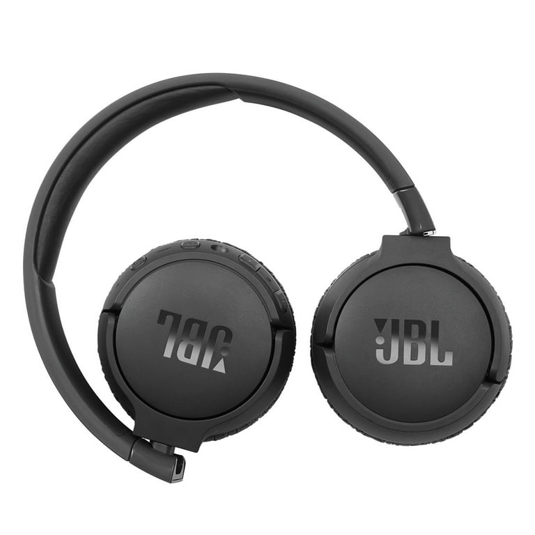 Wireless, - Bluetooth On-Ear JBL - Mic Black Canceling Wired - Headphones With - Active - 660NC - Noise TUNE