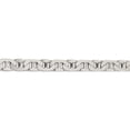 thumbnail image 2 of Sterling Silver 6.5mm Flat Anchor Chain (22 X 6.5) Made In Italy qan180-22, 2 of 5