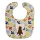 thumbnail image 1 of Babero para bebé Caroline's Treasures Crema con cresta china Grande BB5942BIB, 1 of 1