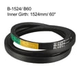 thumbnail image 3 of Unique Bargains B-1524/B60 Drive V-Belt, Neoprene Rubber, 60-inches, Industrial Power Transmission Belt, 3 of 4