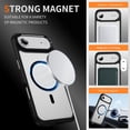 thumbnail image 2 of [PST] iPhone 17 Air Case, Transparent Hard PC Hybrid Back Cover with Magnetic MagSafe Compatible, 2 of 4