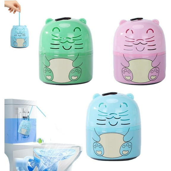 YfiDSJFGJ Toilet Cleaner & Toilet Deodorizer Wonder, 2025 Upgraded 3 Pcs Magic Toilets Cleaning Bottle, Bathroom Toilets Bowl Tank Cleaner, D