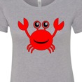 thumbnail image 4 of Inktastic Cute Red Crab Women's T-Shirt, 4 of 5