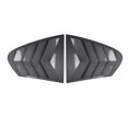 thumbnail image 4 of Rear Triangle Window Shutters Triangle Sunshade Modified Patch Shark Gill For BMW 5 Series F10 525i 530i 2011-2017, 4 of 7
