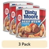 (3 pack) DINTY MOORE Beef Stew with Potatoes and Carrots, Shelf Stable, Serving Per Container 2.5, 20 oz Steel Can