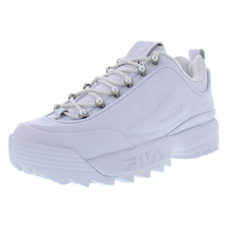 Fila Disruptor Zero Pearl Womens Shoes Size 5, Color: White/White