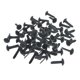 thumbnail image 3 of 200 mini sujetadores de hierro para manualidades, decoración, estampado y sujeción de papel. Negro, 3 of 6